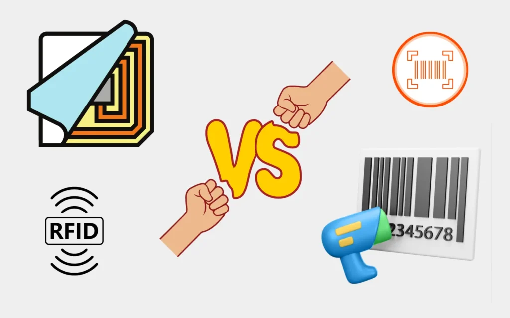 Chuyển từ mã vạch sang RFID: 10 lợi ích thiết yếu cho doanh nghiệp của bạn Inventix Barcode vs. RFID Choosing the Right Technology